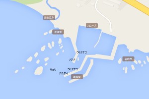 地磯・防波堤マップ