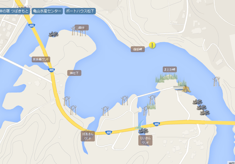亀山湖マップを作っています ラボ 研究室 Fishermans Archive